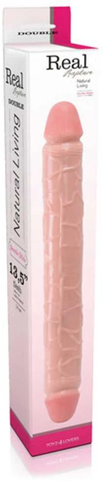 Real Rapture Lankstus varpos dildo dvigubas įsiskverbimas 34cm