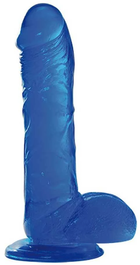 Real Rapture Paprastas guminis dildo su siurbtuku