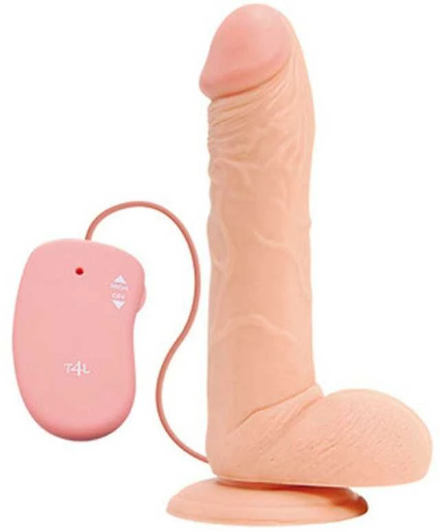Real Rapture Perky penis su sėklidėmis vibratorius siurbtukas 25cm