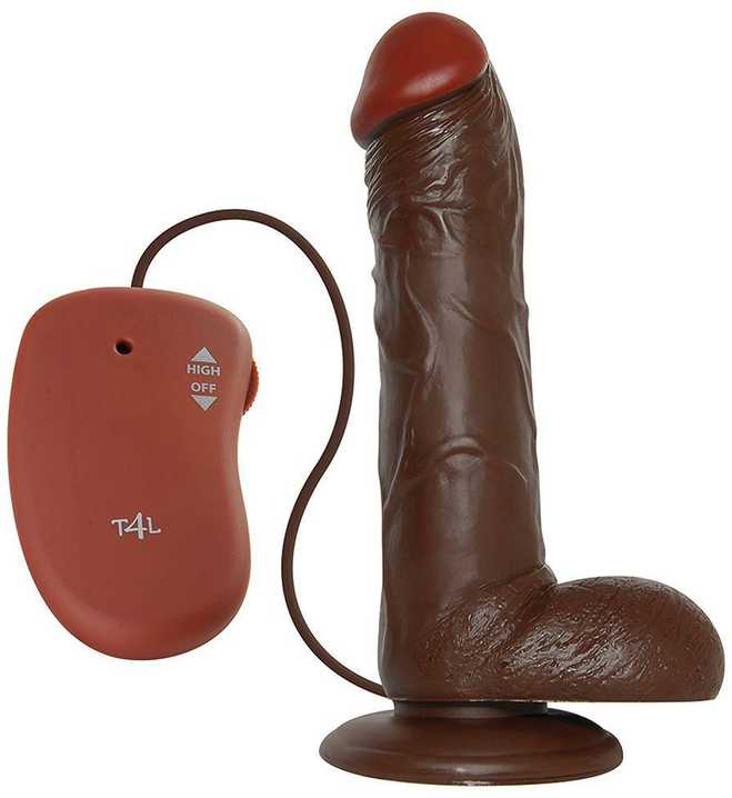 Real Rapture Perky penis su sėklidėmis vibratorius siurbtukas 25cm