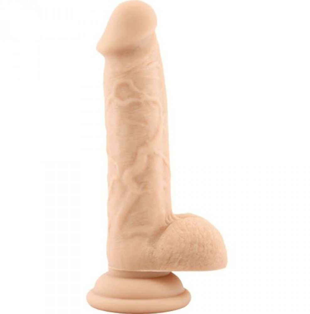 Real Safe Storas varpos su stipriu siurbtuku sex dildo 18cm