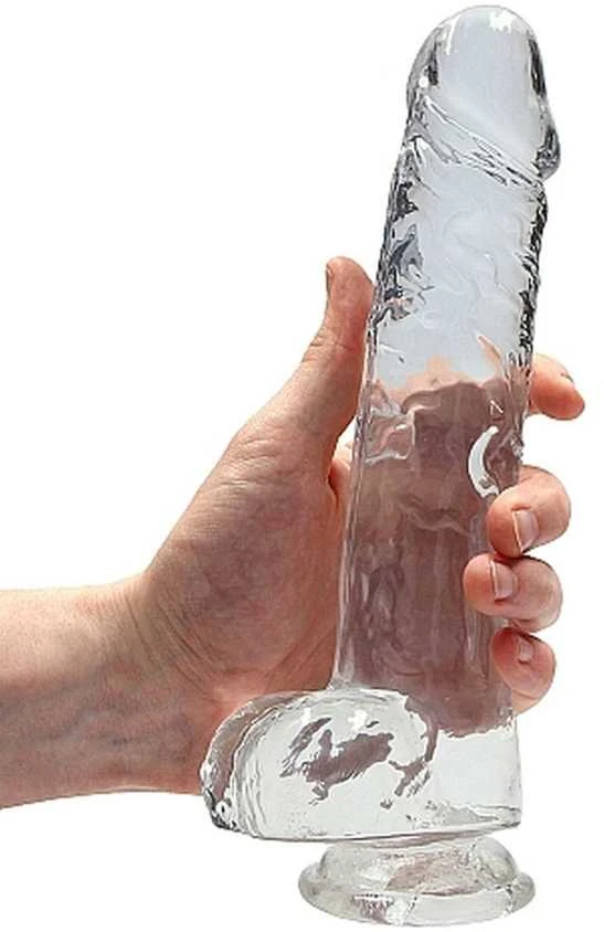 Realrock By Shots Realrock Big neperšlampamas varpos dildo stiprus siurbtukas 25cm