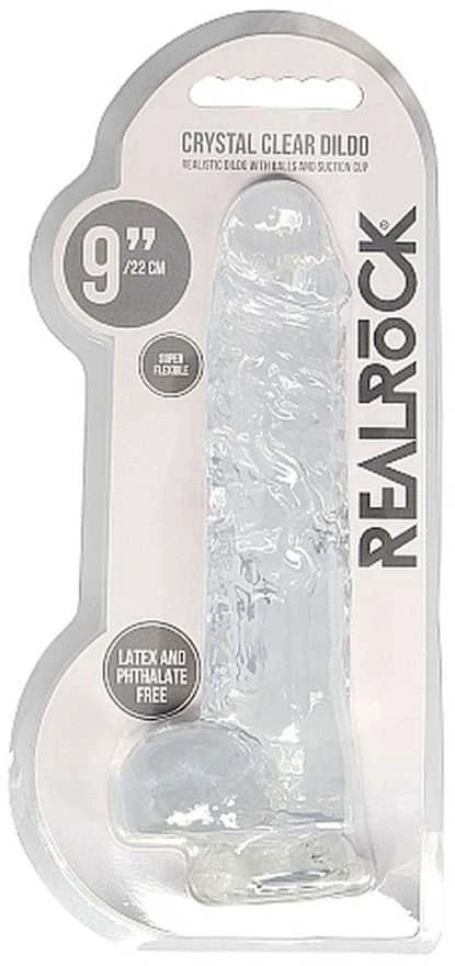 Realrock By Shots Realrock Big neperšlampamas varpos dildo stiprus siurbtukas 25cm