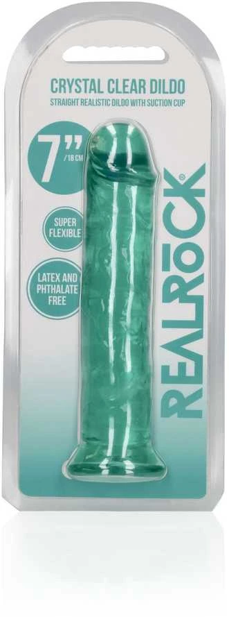 Realrock By Shots Tiesus tikroviškas dildo su siurbimo taurele – 7 colių / 18
