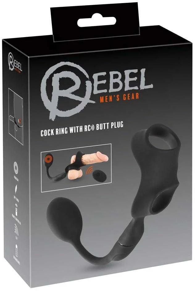 REBEL Gaidžio žiedas su RC užpakaliu p