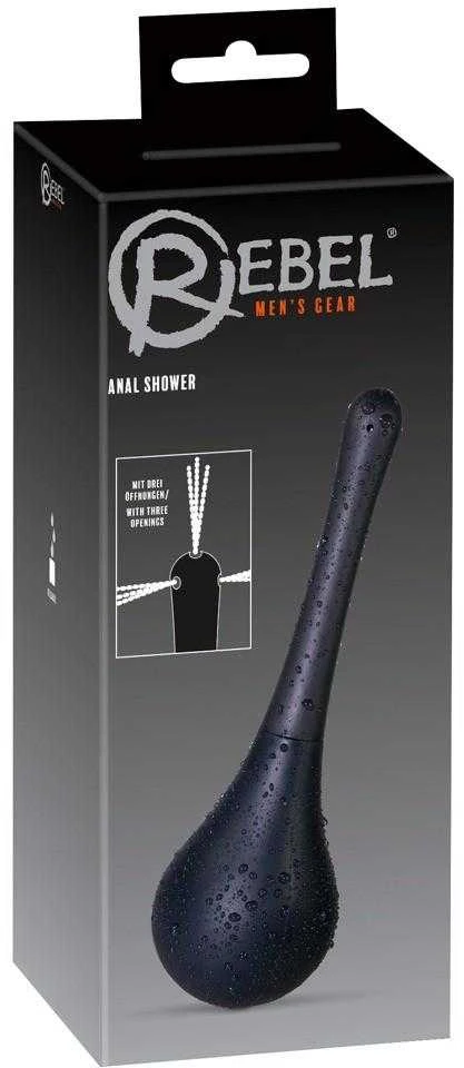 Rebel Anal Shower Juodas