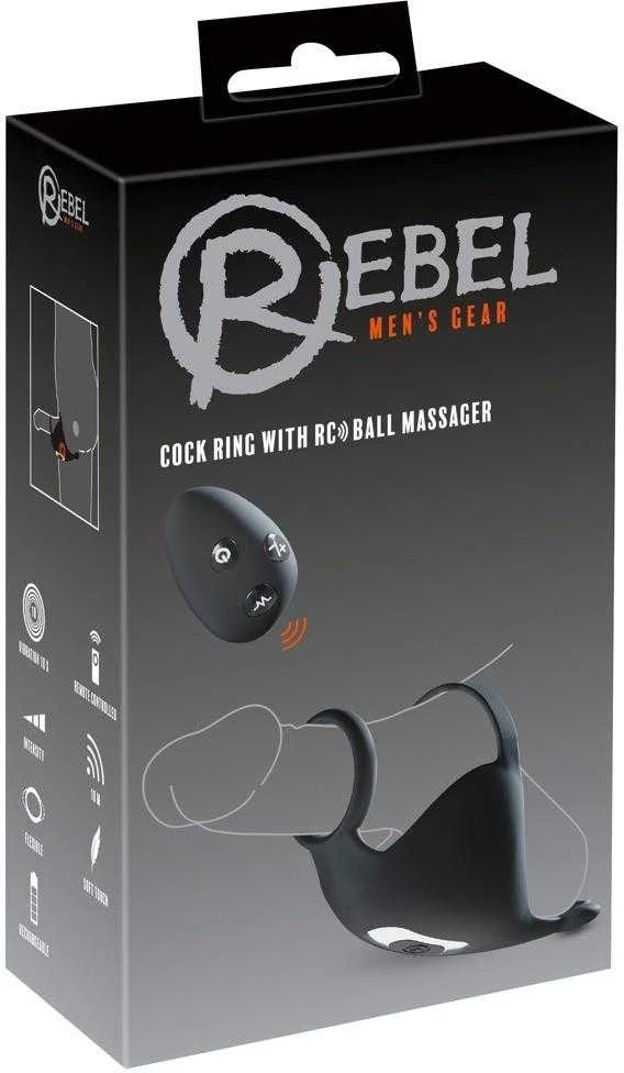 Rebel Cock žiedas su RC Ball m