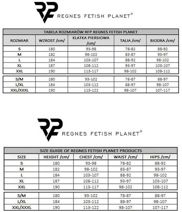 Regnes Fetish Planet 2 pakuotės vyriškos guminės juostos XXL/XXXL