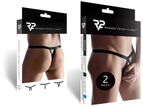 Regnes Fetish Planet 2 pakuotės vyriškos guminės juostos XXL/XXXL
