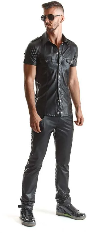 Regnes Fetish Planet RMLuca001 - juodas shirt - L