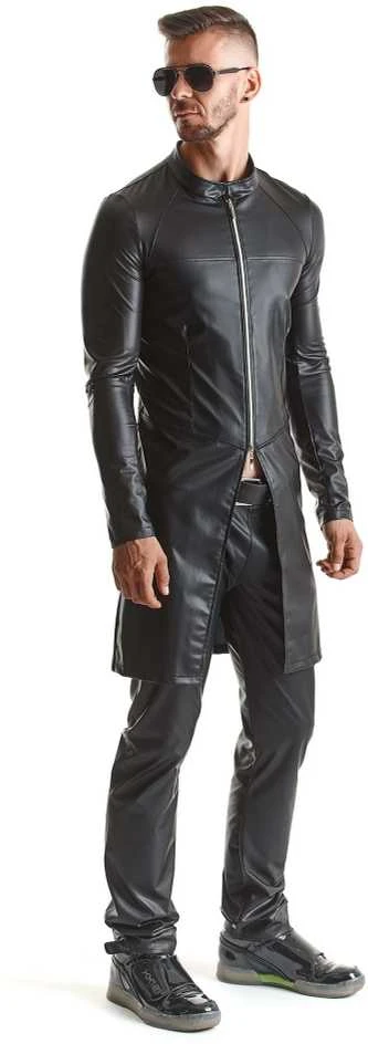 Regnes Fetish Planet RMMario001 - juodas coat - L
