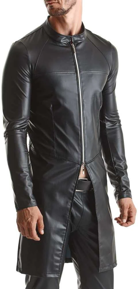Regnes Fetish Planet RMMario001 - juodas coat - L