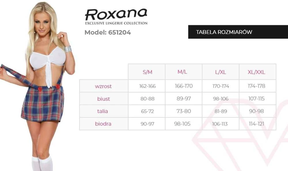 ROXANA moksleivės kostiumas 6512 XXL