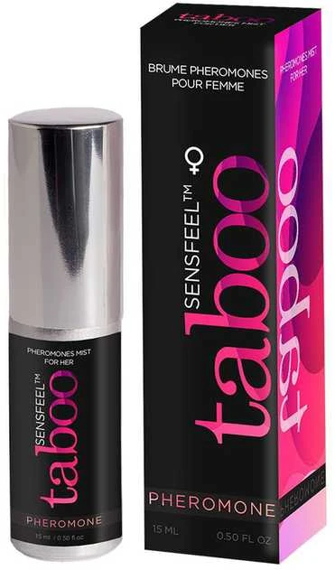 Ruf Taboo Sensfeel Kūno dulksna moterims su feromonais, 15 ml