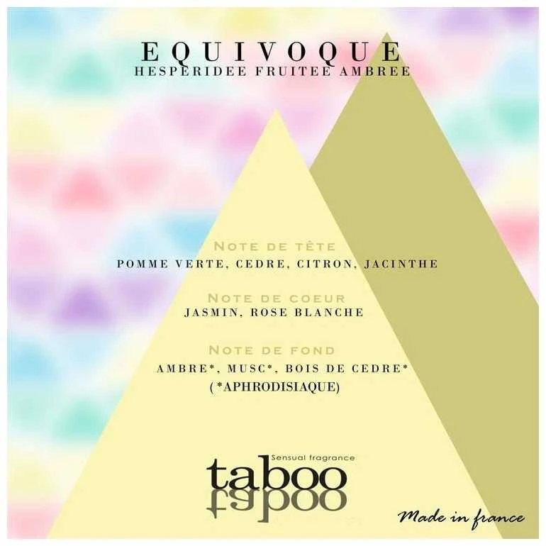 Feromoniniai kvepalai moterims ir vyrams Taboo Equivoque EDT, 50 ml