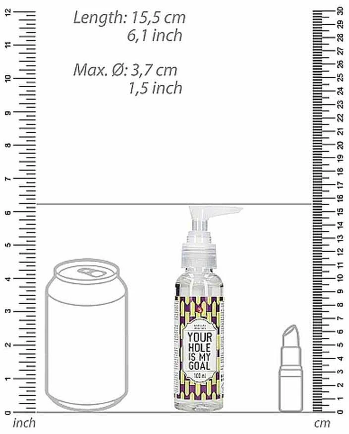 Shots S Line Dolls Anal drėkinamasis gelis vandens sekso lubrikantas 100 ml