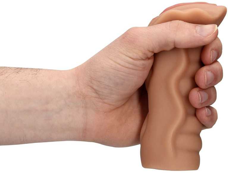 Shots „S Line“ DIRBTINIS PUSYS CYBERSKIN REALISTIC MASTURBATOR Tvirtas pjūvis 13,4 cm