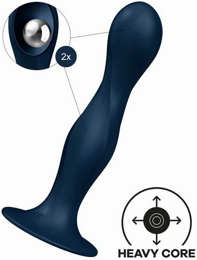 Satisfyer Double Ball-R su metaliniais rutuliukais