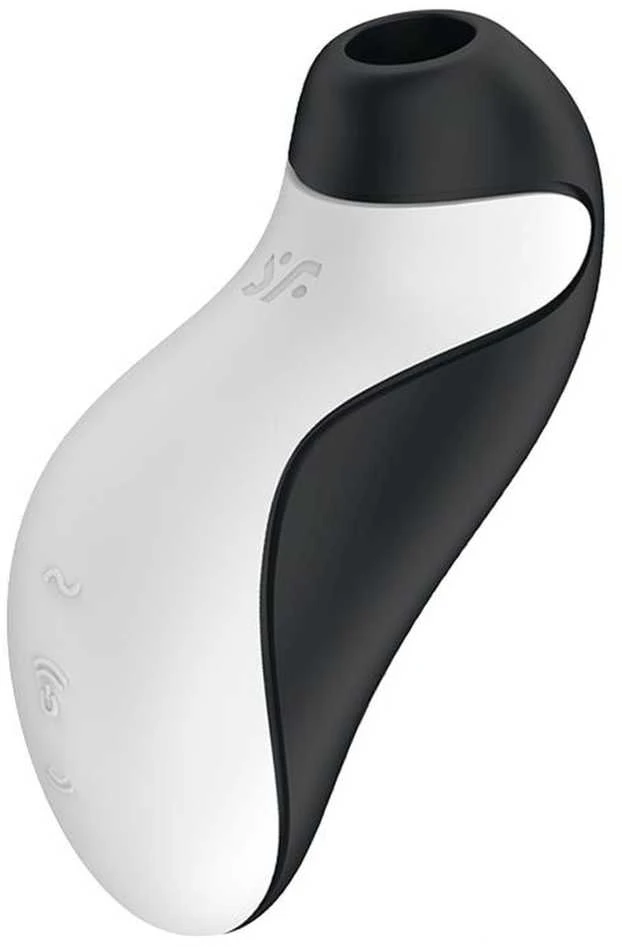 Satisfyer Orca Juodas & Baltas klitorio stimuliatorius