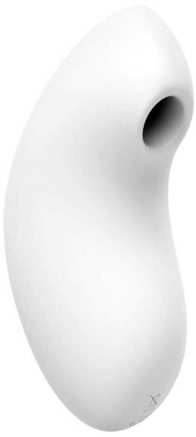 Satisfyer Vulva Lover 2 klitorio stimuliatorius su vibracija balta