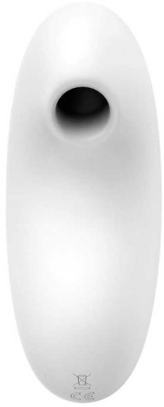Satisfyer Vulva Lover 2 klitorio stimuliatorius su vibracija balta