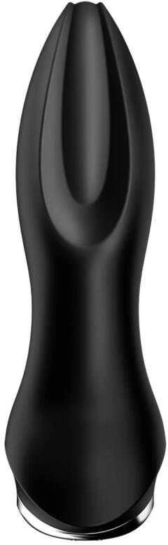 Satisfyer Rotator Plug 2+ analinis kištukas Juodas