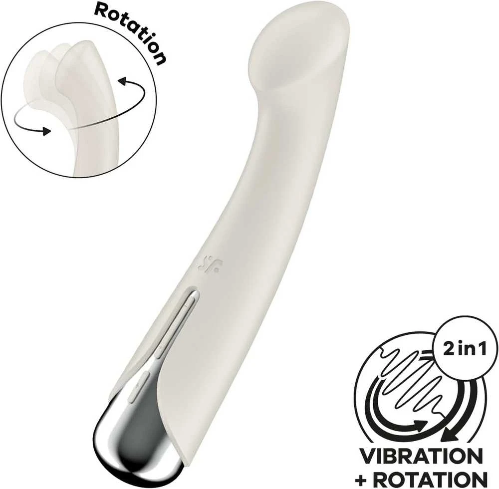 Satisfyer SATISFAJERIS SUKASI G-TAŠKUI 1 SMĖLINIS