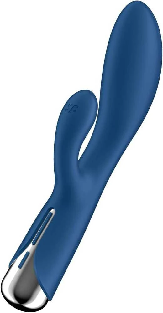 SATISFYER SPINNING RABBIT 1 MĖLYNAS