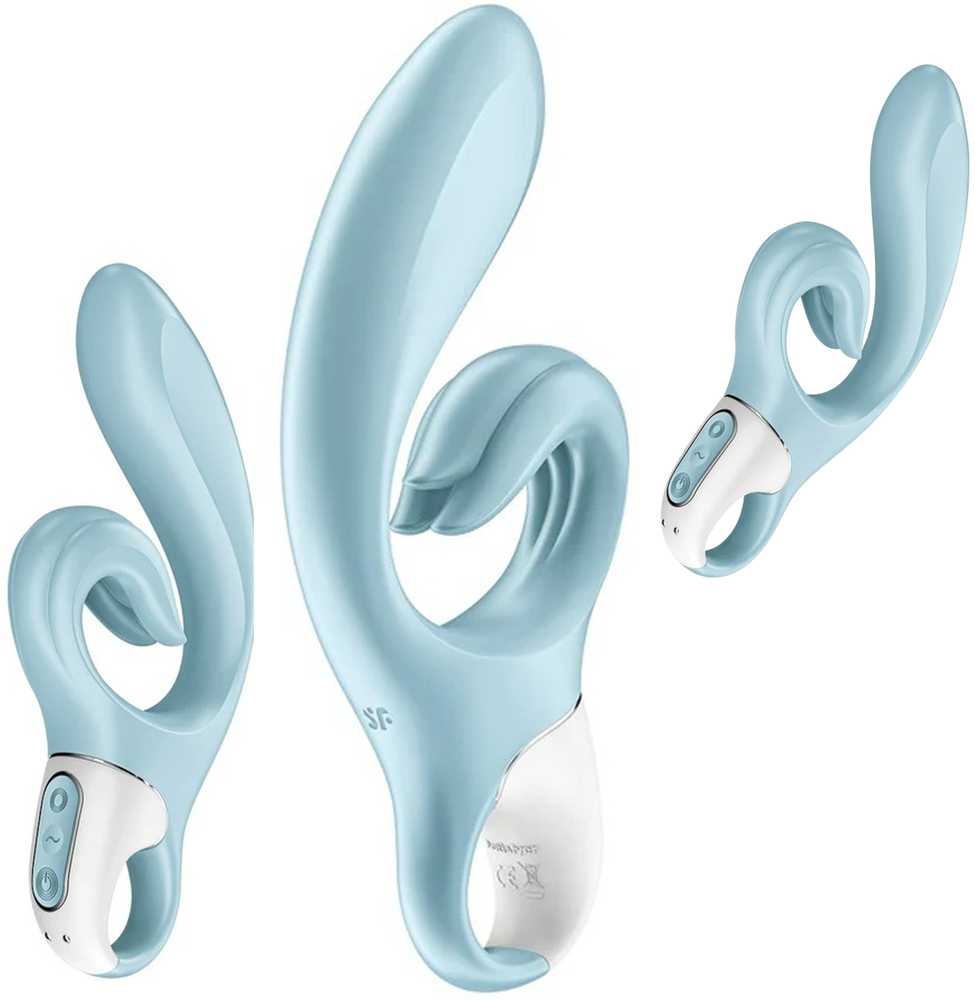 Satisfyer Love Me bunny vibratorius Mėlyna
