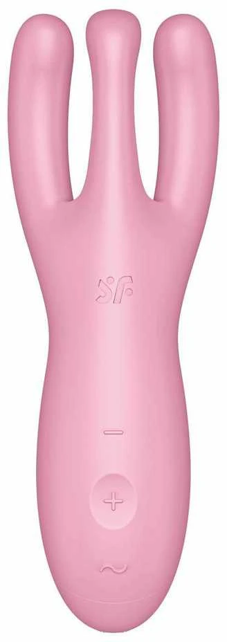 Satisfyer Threesome 4 wibrator Rožinė