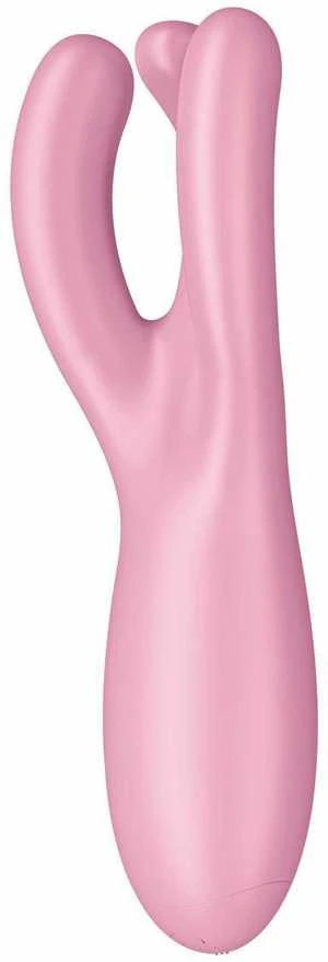 Satisfyer Threesome 4 wibrator Rožinė