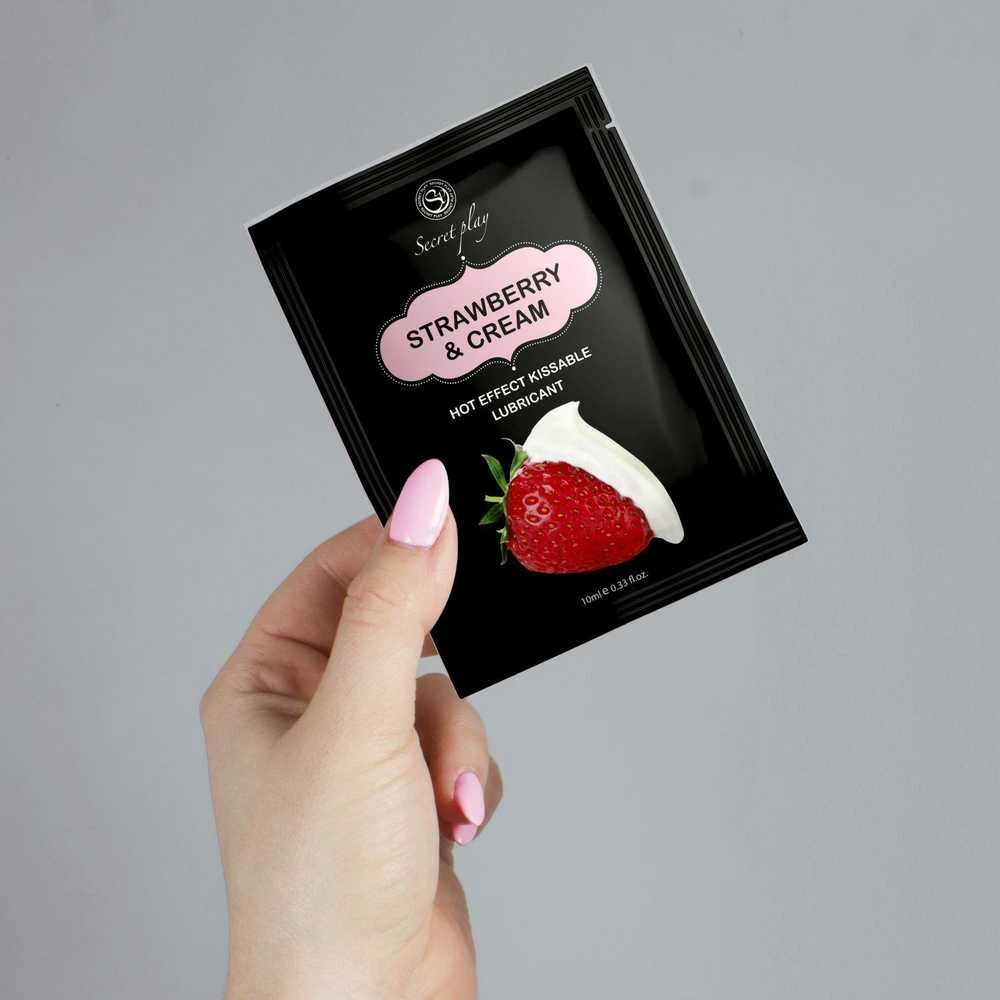 Secretplay Cosmetic CREAM BRAKŽIŲ IR KREMINIŲ KARŠTO EFEKTO LUBE 10 ML
