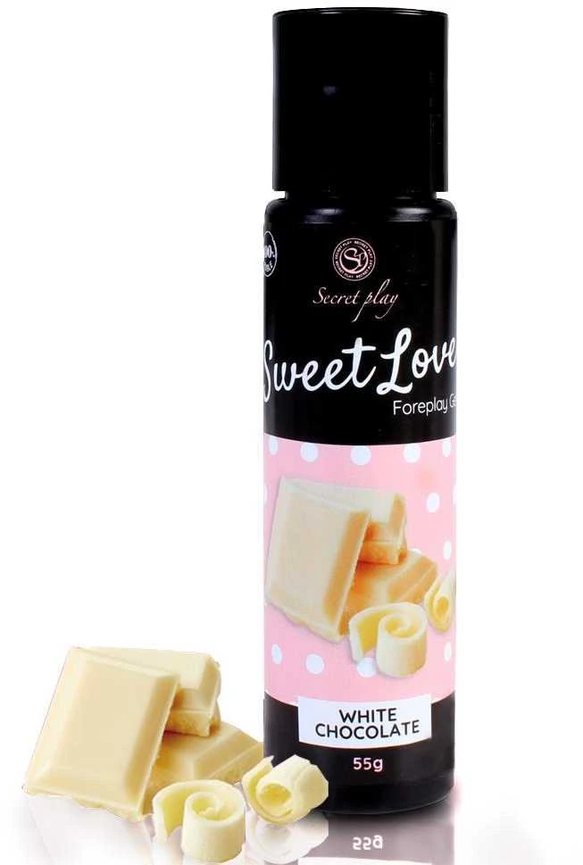 Secret Play Kreminė intymus gelinis balzamas baltas šokoladas 60 ml
