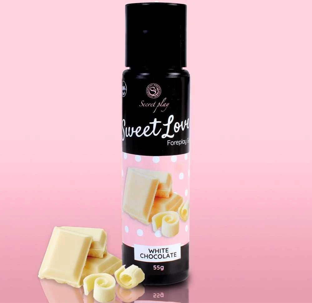 Secret Play Kreminė intymus gelinis balzamas baltas šokoladas 60 ml