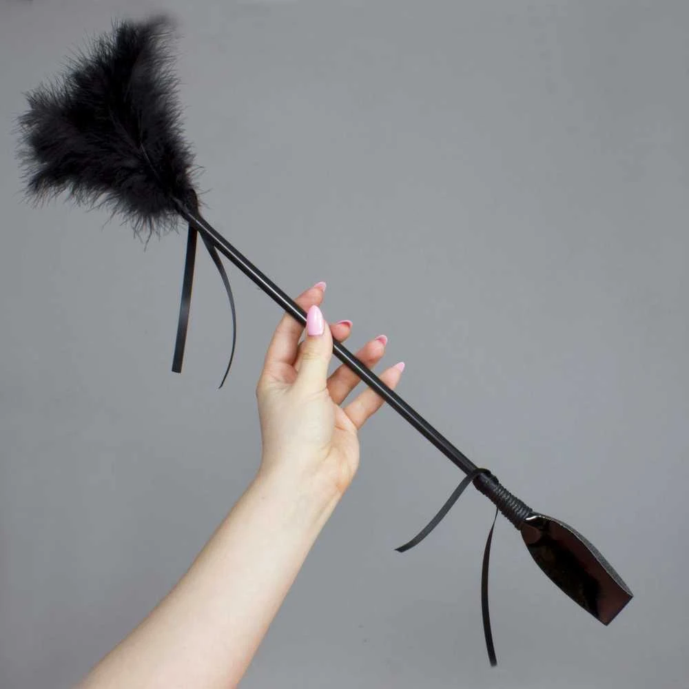 „Secret Play Duster & Juodas Whip“ (juodas)
