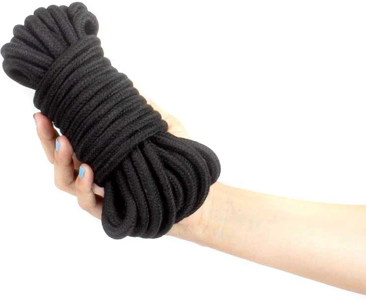 Secret Play Juodas Bondage Rope