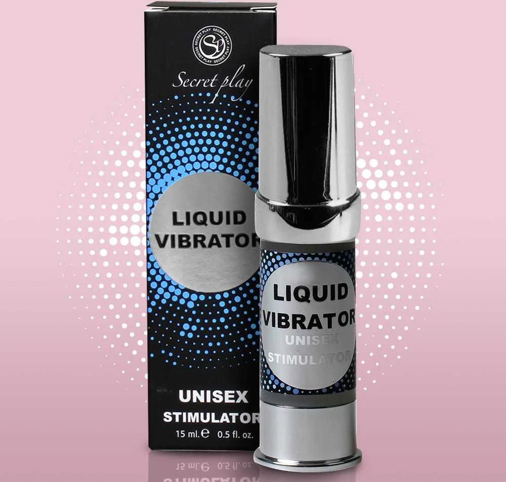 „Secret Play“ vibratorius su skystu stimuliuojančiu geliu, 15 ml