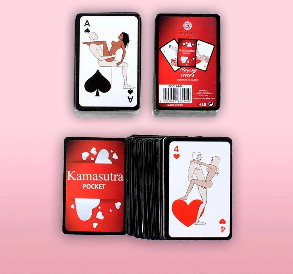 Secretplay 100 Games MINI KAMASUTRA KORTELĖS