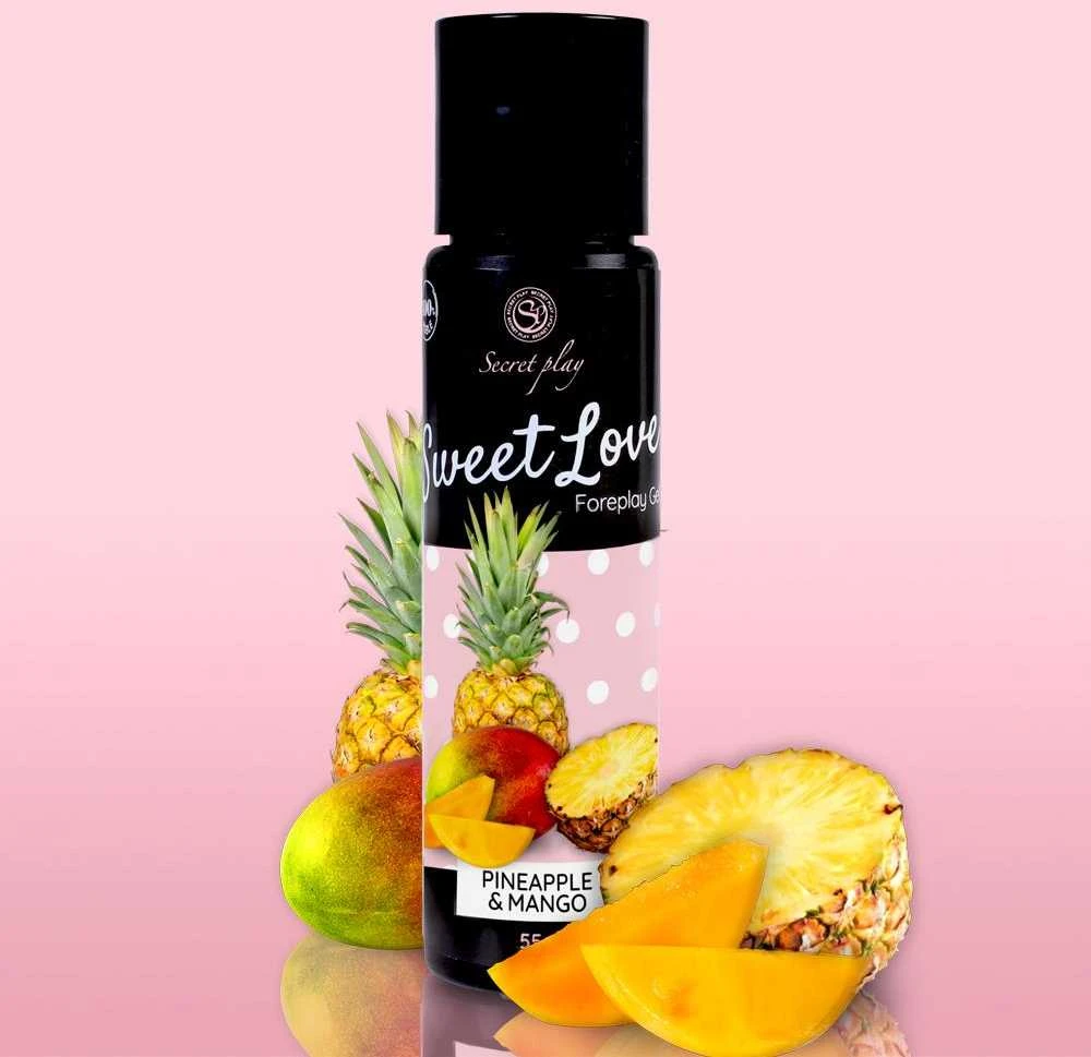 „Secret Play“ valgomasis intymus gelis poroms, skirtas preliudiniam seksui, 60 ml