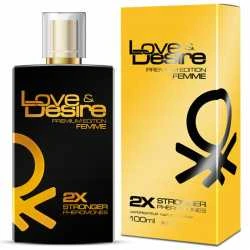 Love Desire Premium Edition Femme 2x Stronger Pheromones Feromones moterims purškiklis 100ml