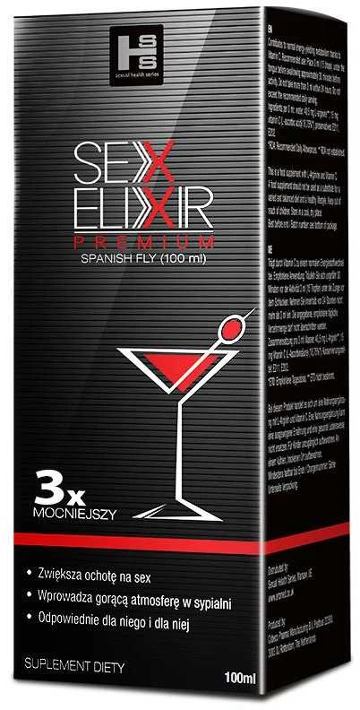 SHS Sexual Health Series Sex Eliksyras Premium Spanish Fly elixir Ispaniškos musės maisto papildas 100ml