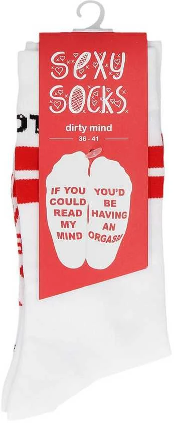Sexy Socks Seksualios kojinės Purvinas protas - 36-41