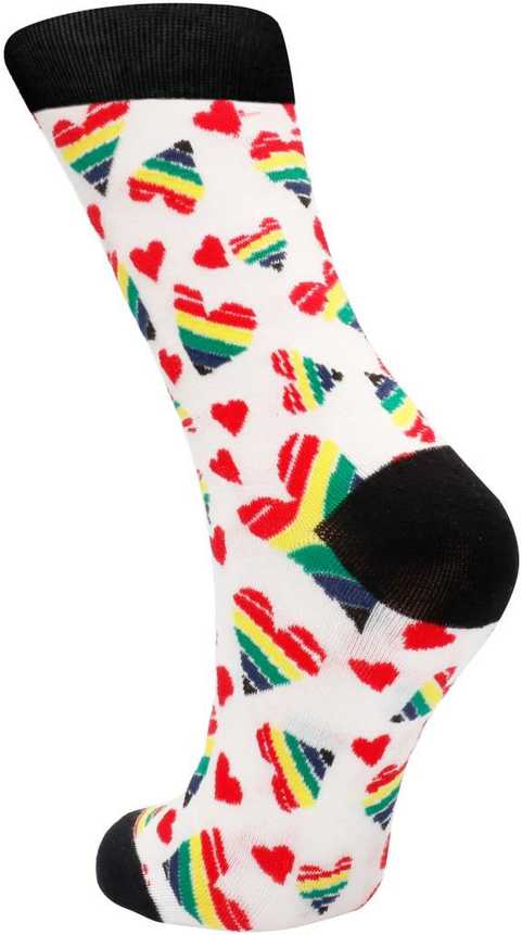 Sexy Socks Seksualios kojinės „Linksmos širdelės“ - 36-41
