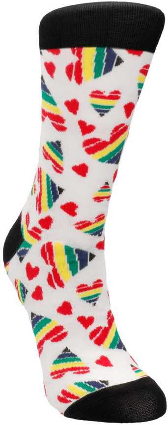 Sexy Socks Seksualios kojinės „Linksmos širdelės“ - 36-41