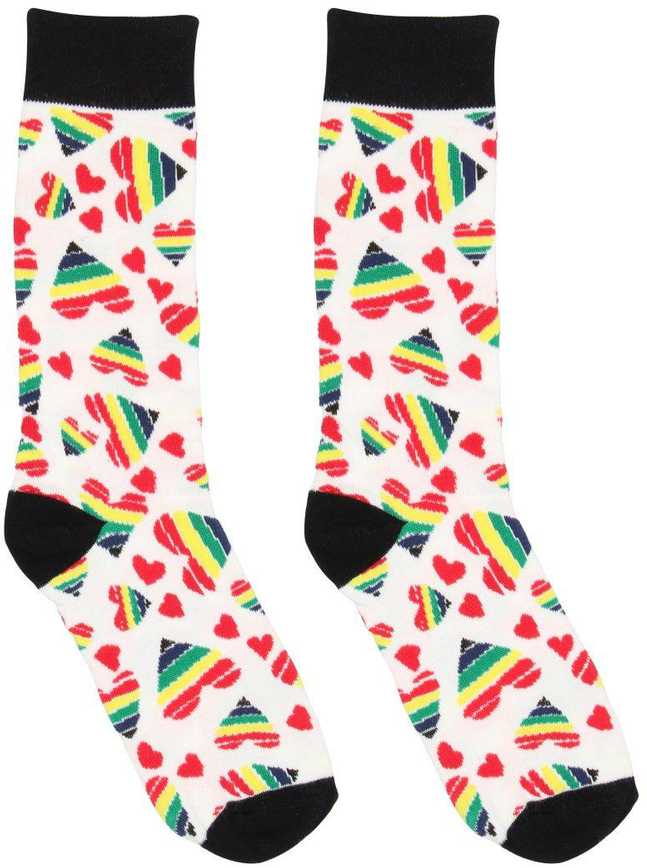Sexy Socks Seksualios kojinės „Linksmos širdelės“ - 36-41