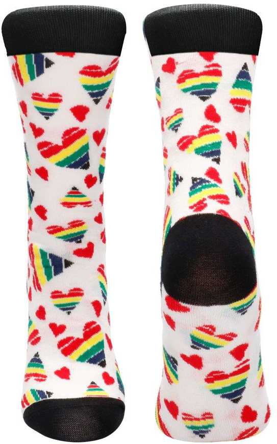Sexy Socks Seksualios kojinės „Linksmos širdelės“ - 36-41