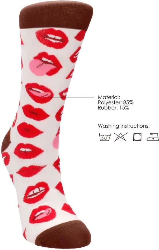 Sexy Socks Lip Love - 36-41