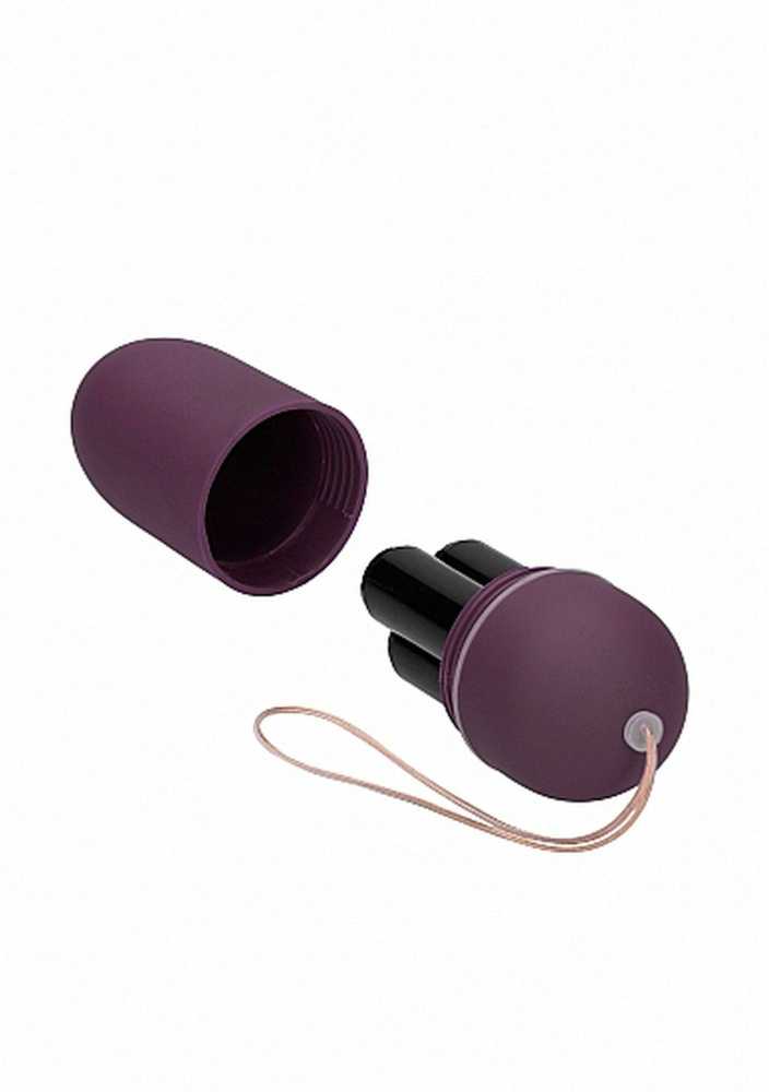 ShotsToys 10 Speed Remote Vibrating Egg - Big - Violetinė
