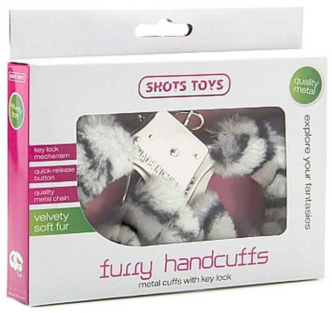 ShotsToys kailiniai antrankiai pakuotėje
