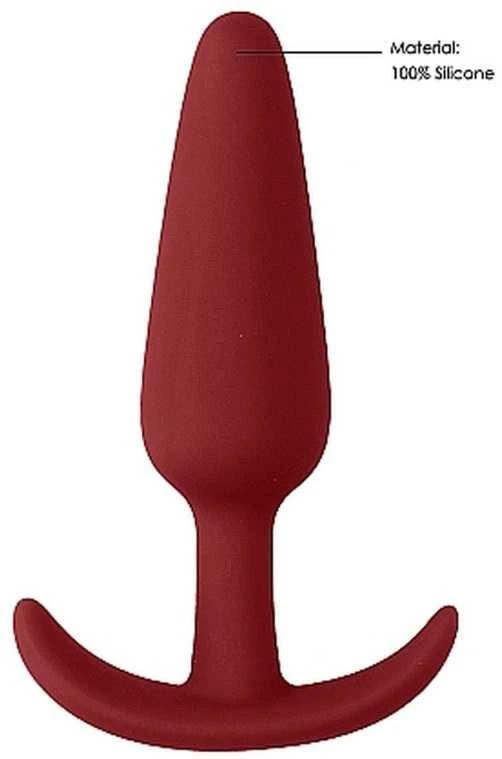 ShotsToys Silikoninis neperšlampamas analinis kištukas 7,5cm